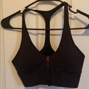 Lululemon size 4 Zip front sports bra